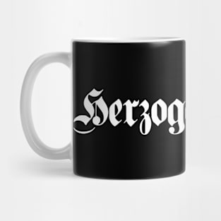 Herzogenaurach written with gothic font Mug